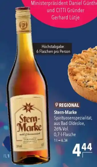 CITTI Markt Stern- Marke Angebot