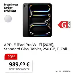 MediaMarkt APPLE iPad Pro Wi-Fi (2025) Angebot