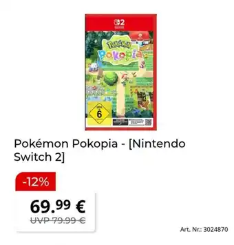 MediaMarkt Pokémon Pokopia [Nintendo Switch 2] Angebot