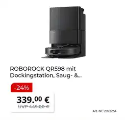 MediaMarkt ROBOROCK QR598 mit Dockingstation, Saug- &... Angebot