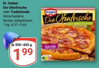 Globus Dr. Oetker Die Ofenfrische oder Tradizionale Angebot