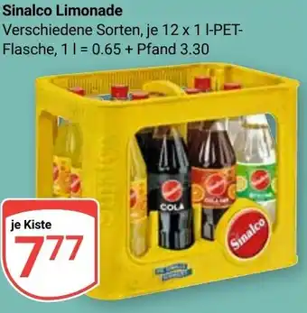Globus Sinalco Limonade Angebot