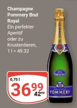 Globus Champagne Pommery Brut Royal Angebot