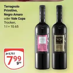 Globus Terragnolo Primitivo, Negro Amaro oder Vale Cupa Angebot