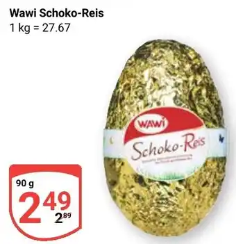 Globus Wawi Schoko-Reis Angebot