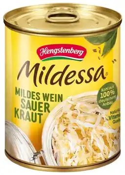 Kaufland Hengstenberg Mildessa Mildes Weinsauerkraut Angebot