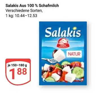 Globus Salakis Aus 100% Schafmilch Angebot