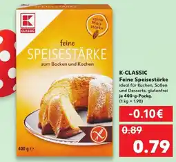 Kaufland K-CLASSIC Feine Speisestärke Angebot