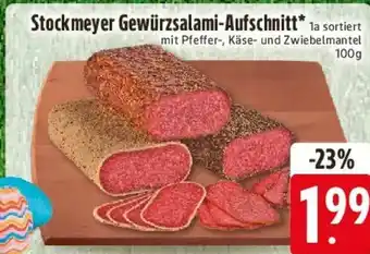 Edeka Stockmeyer Gewürzsalami-Aufschnitt Angebot
