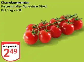 Globus Cherryrispentomaten Angebot