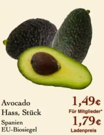 LPG Biomarkt Avocado Hass Angebot