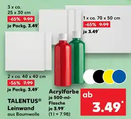 Kaufland Talentus leinwand Angebot