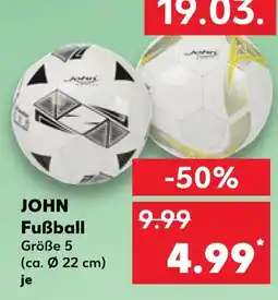 Kaufland John fußball Angebot