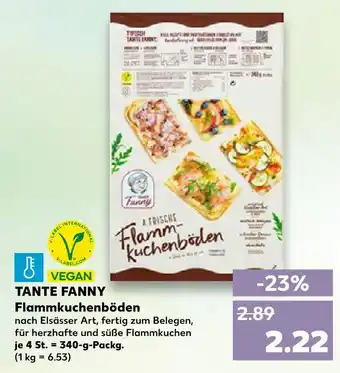 Kaufland Tante fanny flammkuchenböden Angebot