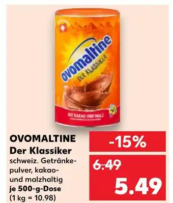 Kaufland Ovomaltine der klassiker Angebot