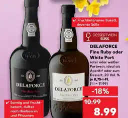 Kaufland Delaforce fine ruby port Angebot