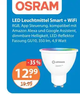 V Markt Osram led leuchtmittel smart + wifi Angebot