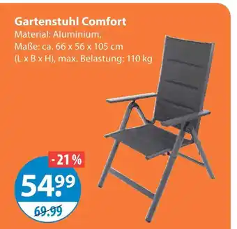 V Markt Gartenstuhl comfort Angebot
