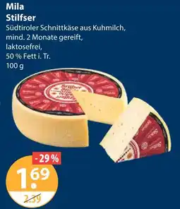 V Markt Mila stilfser Angebot