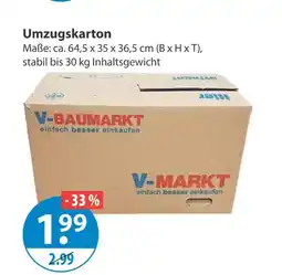 V Markt V-markt umzugskarton Angebot