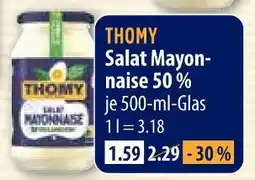 V Markt Thomy salat mayonnaise 50 % Angebot