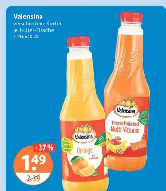 V Markt Valensina saft Angebot