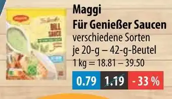 V Markt Maggi für genießer saucen Angebot