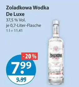 V Markt Zoladkowa wodka wodka de luxe Angebot