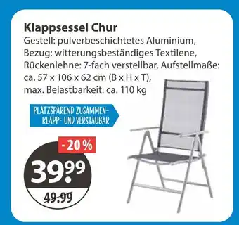 V Markt Klappsessel chur Angebot