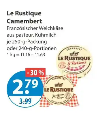 V Markt Le rustique camembert Angebot