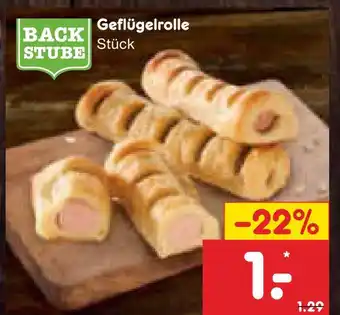 Netto Marken-Discount Backstube geflügelrolle Angebot