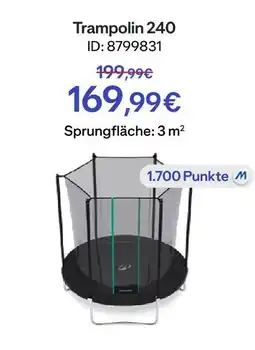 Decathlon Trampolin 240 Angebot