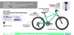 Decathlon Rockrider mountainbike 20” expl 500 kinder Angebot