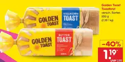 Netto Marken-Discount Golden toast vollkorn toast Angebot