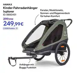 Decathlon Hamax kinder-fahrradanhänger ixplorer Angebot