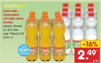 Netto Marken-Discount Stardrink cola Angebot