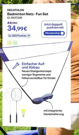 Decathlon Decathlon badminton netz - fun set Angebot