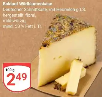 Globus Baldauf Wildblumenkäse Angebot