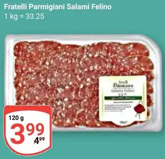 Globus Fratelli Parmigiani Salami Felino Angebot