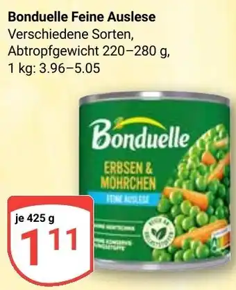 Globus Bonduelle Feine Auslese Angebot