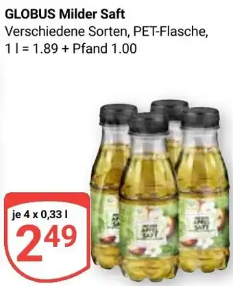 Globus GLOBUS Milder Saft Angebot