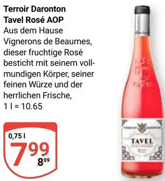Globus Terroir Daronton Tavel Rosé AOP Angebot
