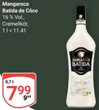Globus Mangaroca Batida de Côco Angebot
