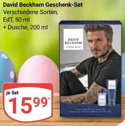 Globus David Beckham Geschenk-Set Angebot