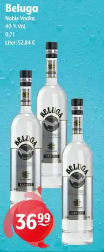 Getränke Hoffmann Beluga Noble Vodka. Angebot