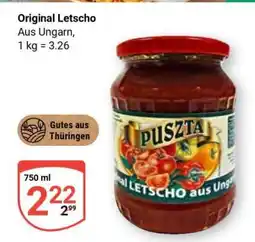 Globus Original Letscho Angebot