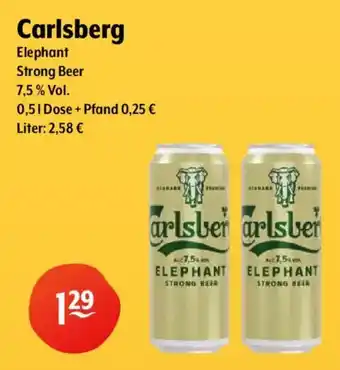 Getränke Hoffmann Carlsberg Elephant Strong Beer Angebot