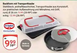 Globus Backform mit Transporthaube Angebot