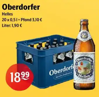 Getränke Hoffmann Oberdorfer Helles Angebot
