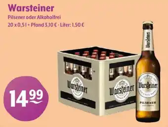 Getränke Hoffmann Warsteiner Pilsener oder Alkoholfrei Angebot